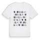 Virbalai ordlek t-shirt