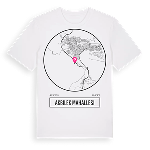 Akbilek Mahallesi t-shirt – ekologisk bomull t-shirt från Pinshirt