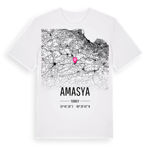 Amasya karta t-shirt – ekologisk bomull t-shirt från Pinshirt