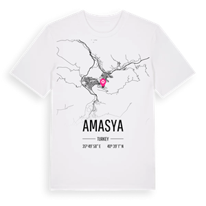 Amasya karta t-shirt – ekologisk bomull t-shirt från Pinshirt