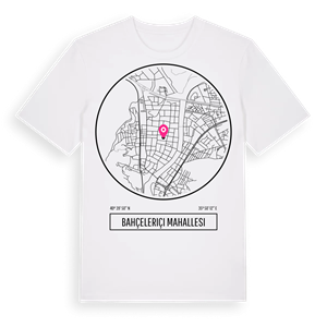 Bahçeleriçi Mahallesi t-shirt – ekologisk bomull t-shirt från Pinshirt