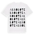 Albolote ordlek t-shirt