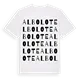 Albolote ordlek t-shirt
