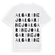 Algarinejo ordlek t-shirt