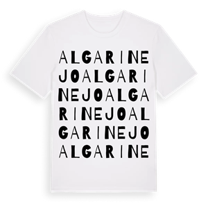 Algarinejo ordlek t-shirt – ekologisk bomull t-shirt från Pinshirt