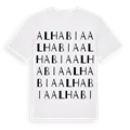 Alhabia ordlek t-shirt