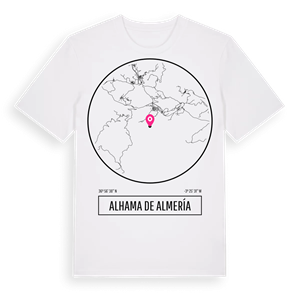 Alhama de Almería t-shirt – ekologisk bomull t-shirt från Pinshirt