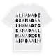 Alhama de Granada ordlek t-shirt