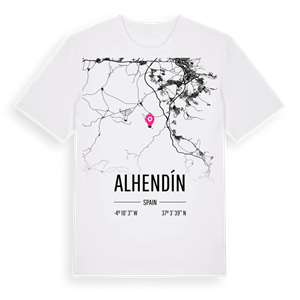 Alhendín karta t-shirt – ekologisk bomull t-shirt från Pinshirt