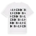 Alhendín ordlek t-shirt