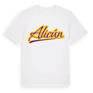 Alicún baseball t-shirt – ekologisk bomull t-shirt från Pinshirt