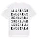 Aljaraque ordlek t-shirt