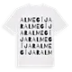 Almegíjar ordlek t-shirt