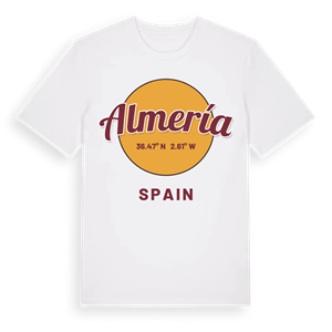 Almería cirkel t-shirt – ekologisk bomull t-shirt från Pinshirt