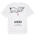 Almería karta t-shirt
