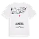 Almería karta t-shirt