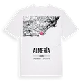 Almería karta t-shirt