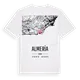 Almería karta t-shirt
