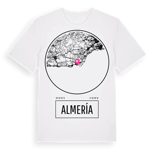 Almería t-shirt – ekologisk bomull t-shirt från Pinshirt