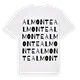 Almonte ordlek t-shirt