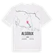 Alsodux karta t-shirt