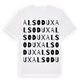 Alsodux ordlek t-shirt