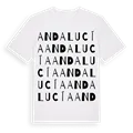 Andalucía ordlek t-shirt