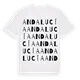 Andalucía ordlek t-shirt