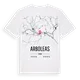 Arboleas karta t-shirt