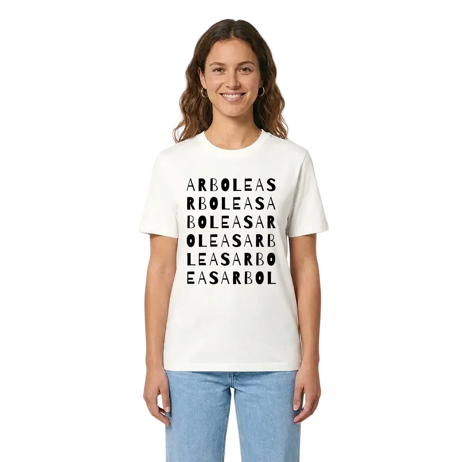 Arboleas ordlek t-shirt – White, i miljö