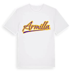 Armilla baseball t-shirt – ekologisk bomull t-shirt från Pinshirt
