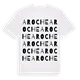 Aroche ordlek t-shirt
