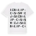 Benalup-Casas Viejas ordlek t-shirt