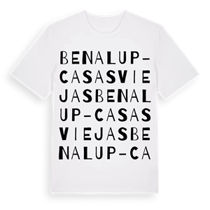 Benalup-Casas Viejas ordlek t-shirt – ekologisk bomull t-shirt från Pinshirt