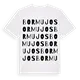Bormujos ordlek t-shirt