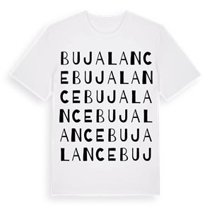 Bujalance ordlek t-shirt – ekologisk bomull t-shirt från Pinshirt