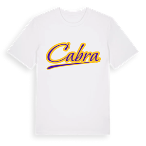 Cabra baseball t-shirt – ekologisk bomull t-shirt från Pinshirt