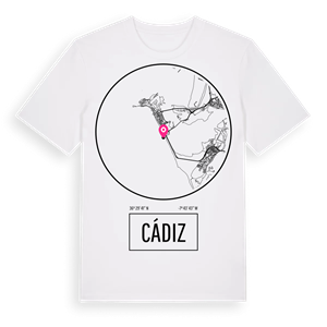 Cádiz t-shirt – ekologisk bomull t-shirt från Pinshirt