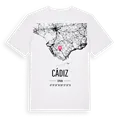 Cádiz karta t-shirt