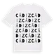 Cádiz ordlek t-shirt