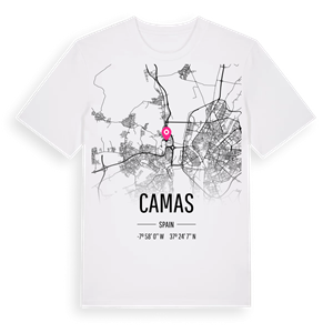 Camas karta t-shirt – ekologisk bomull t-shirt från Pinshirt
