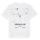 Cañaveral de León karta t-shirt