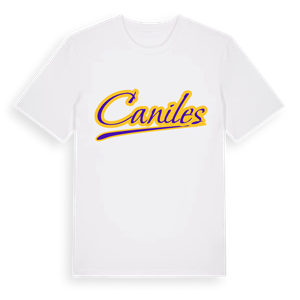 Caniles baseball t-shirt – ekologisk bomull t-shirt från Pinshirt