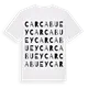 Carcabuey ordlek t-shirt