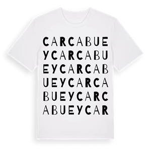 Carcabuey ordlek t-shirt – ekologisk bomull t-shirt från Pinshirt