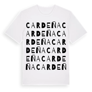 Cardeña ordlek t-shirt – ekologisk bomull t-shirt från Pinshirt