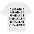 Carmona ordlek t-shirt