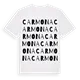 Carmona ordlek t-shirt