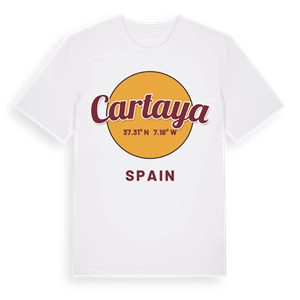 Cartaya cirkel t-shirt – ekologisk bomull t-shirt från Pinshirt