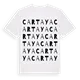 Cartaya ordlek t-shirt